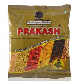 Prakash Black Pepper Powder   Pack  50 grams